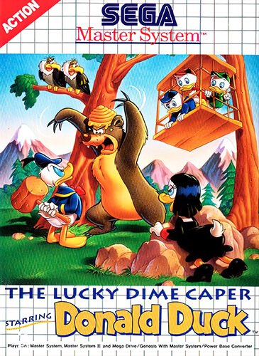 Lucky Dime Caper starring Donald Duck Longplay